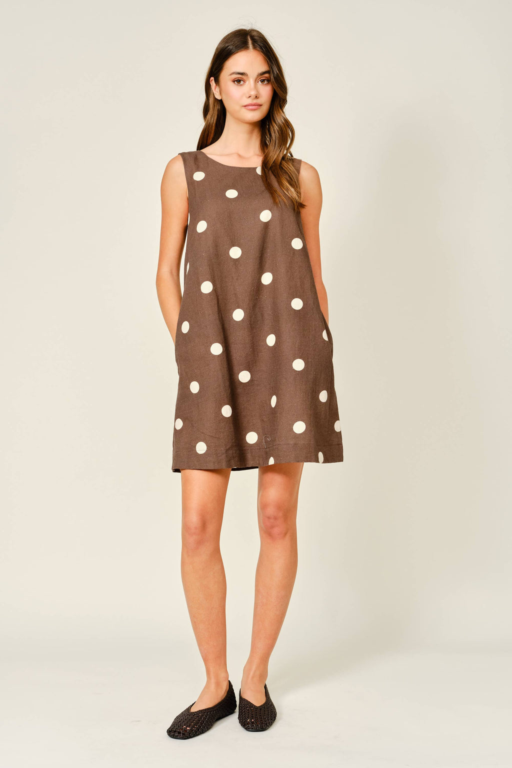 Polka Dot Mini Dress