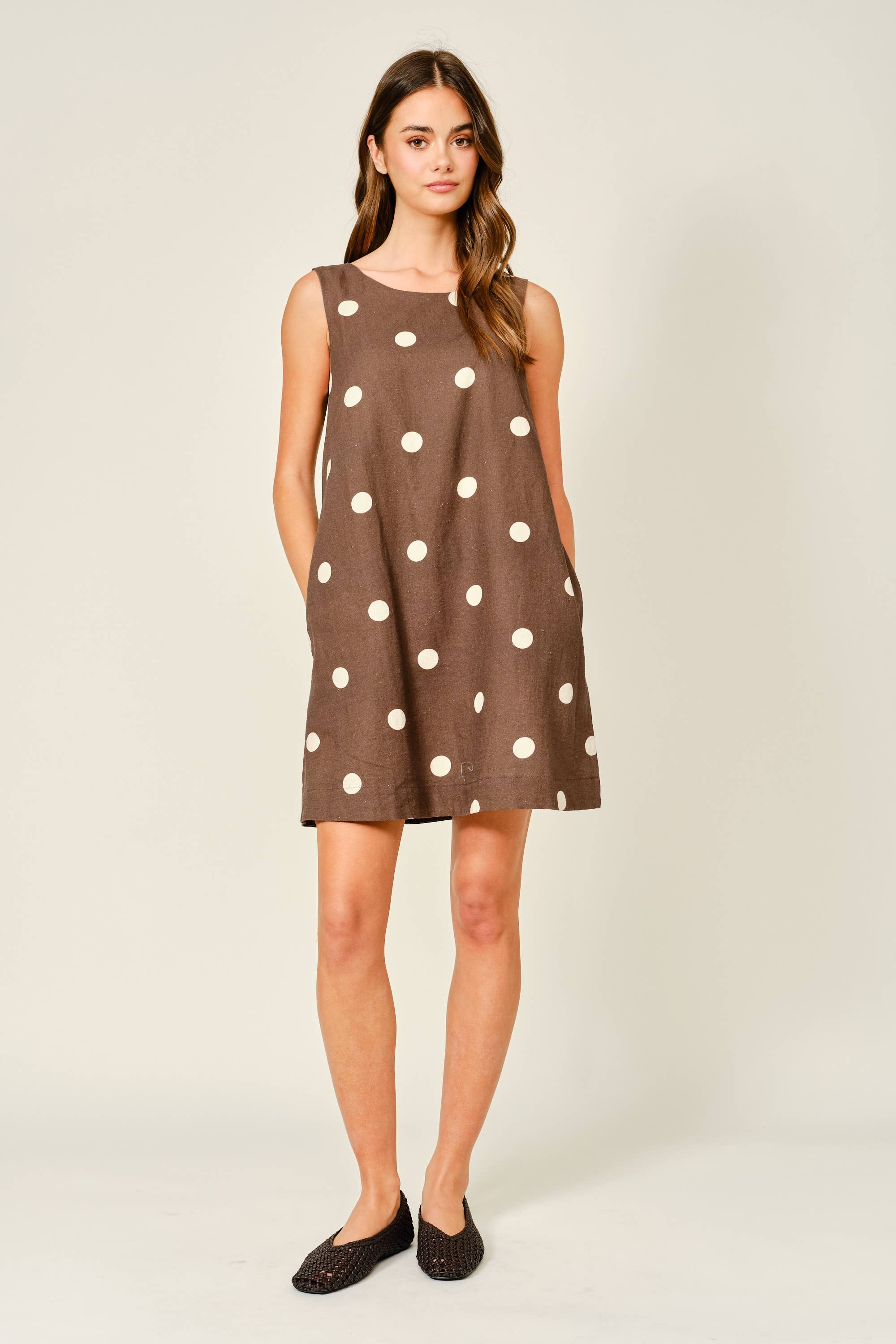 Polka Dot Mini Dress