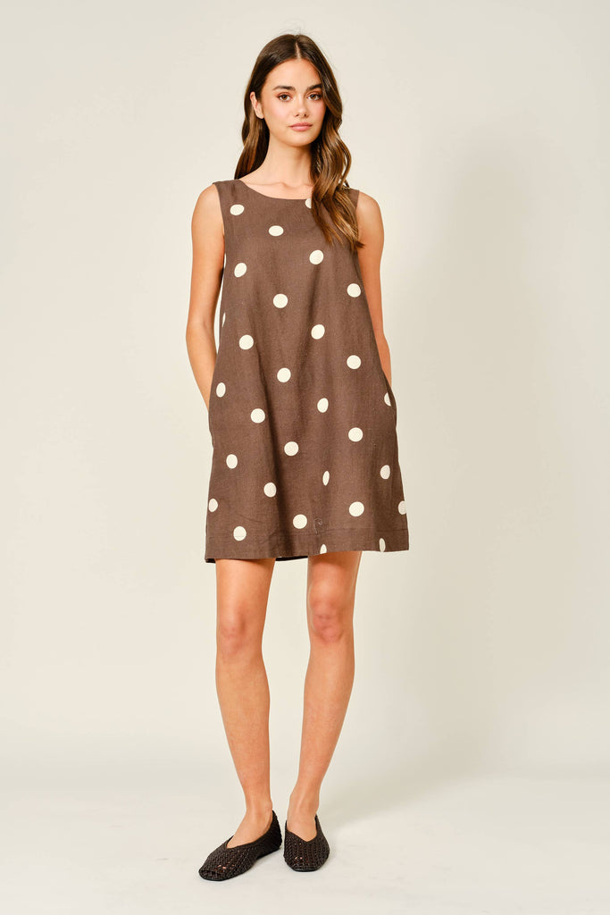 Polka Dot Mini Dress