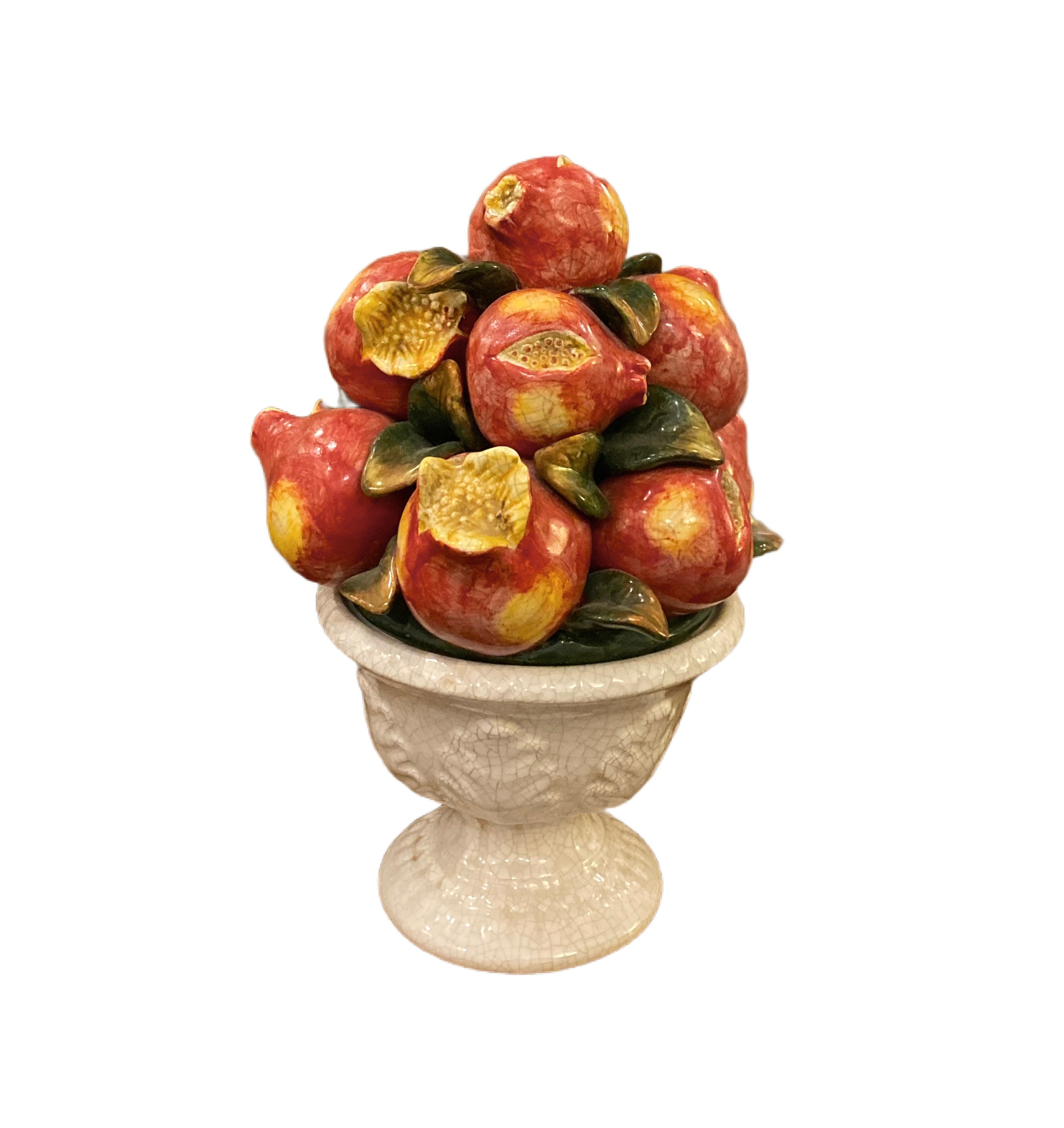 European Country Italian Pomegranate Centerpiece