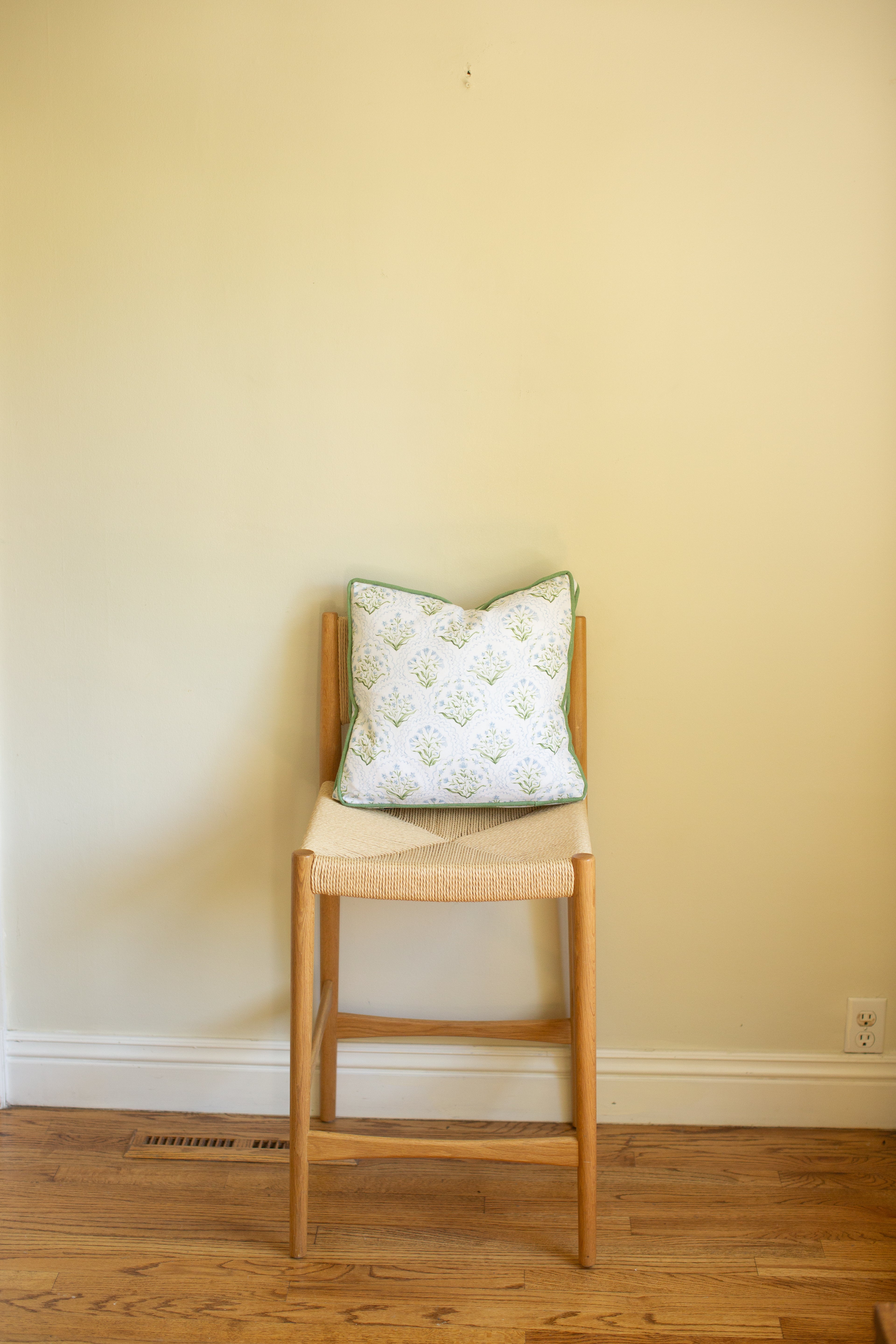 Cornflower Fabric Pillow
