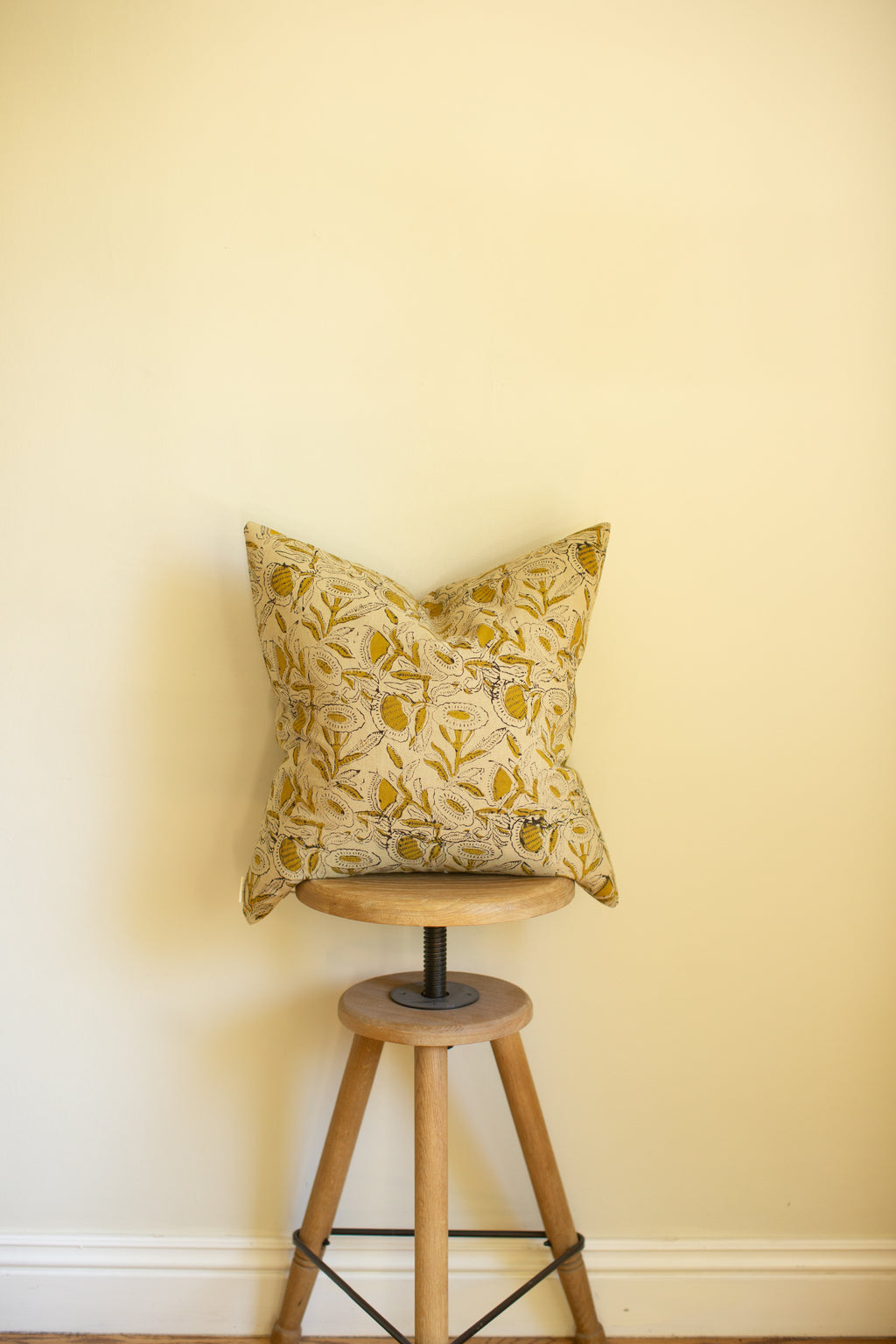 Anaya Block Print Pillow