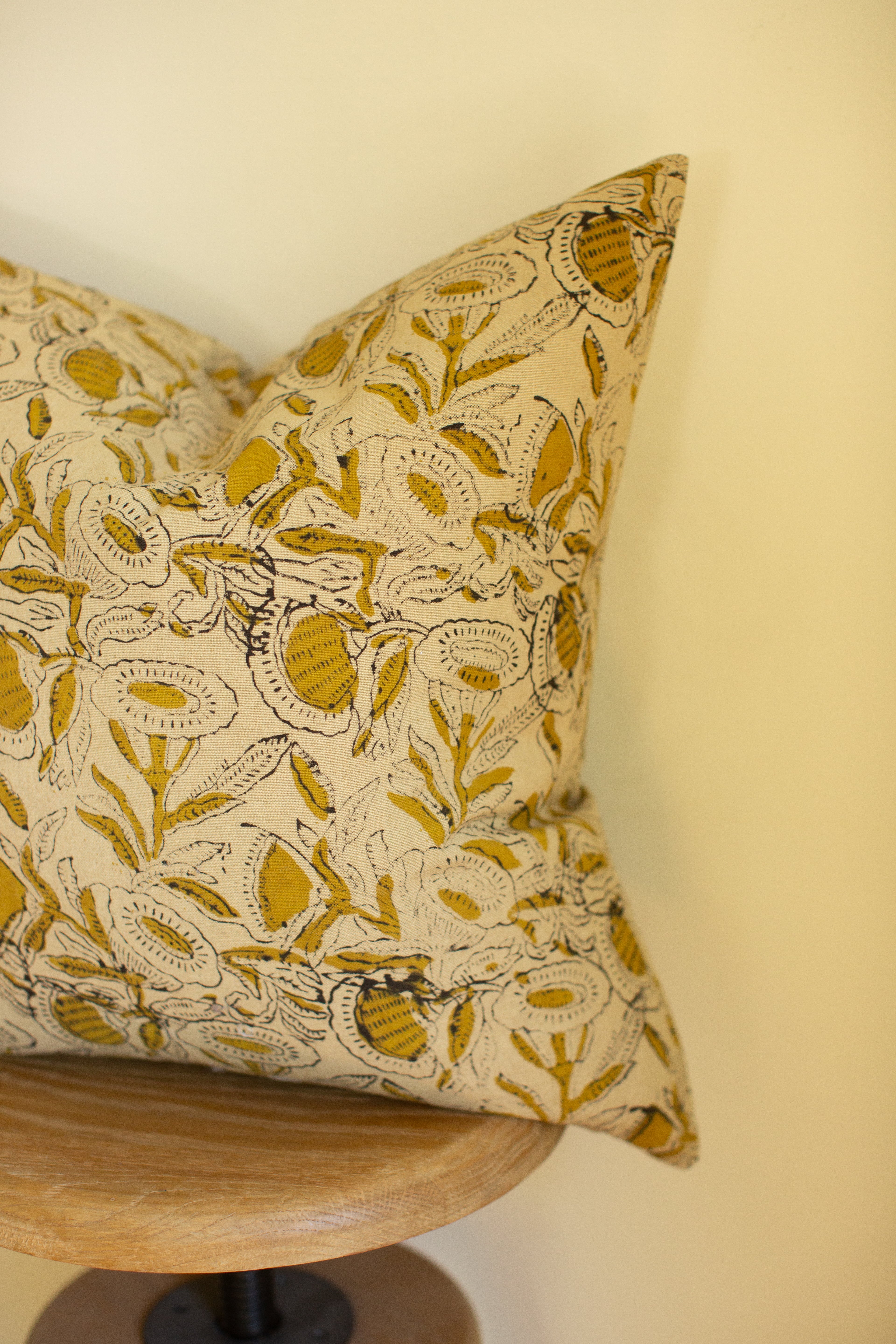 Anaya Block Print Pillow