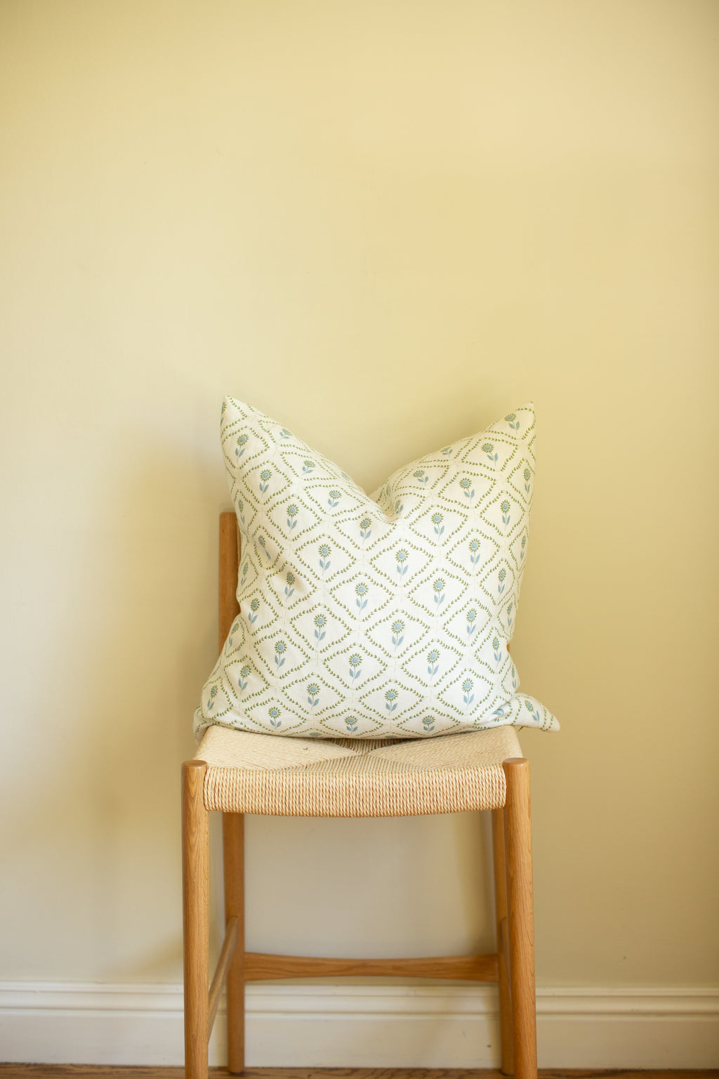 Anna Jeffreys Leaf Flower Pillow