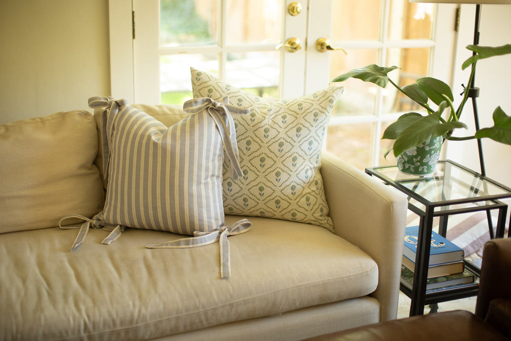 Anna Jeffreys Leaf Flower Pillow