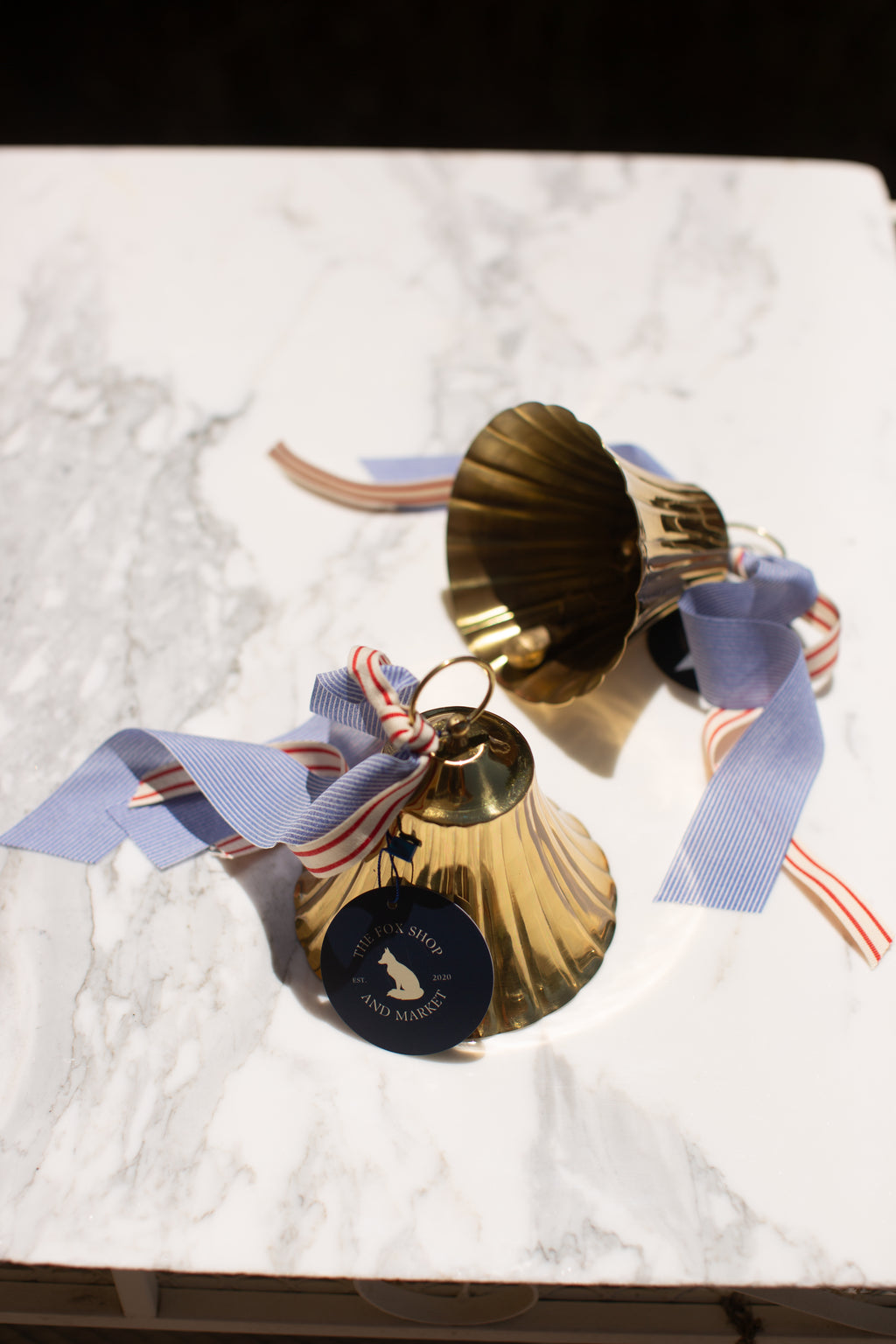 Scalloped Brass Bell