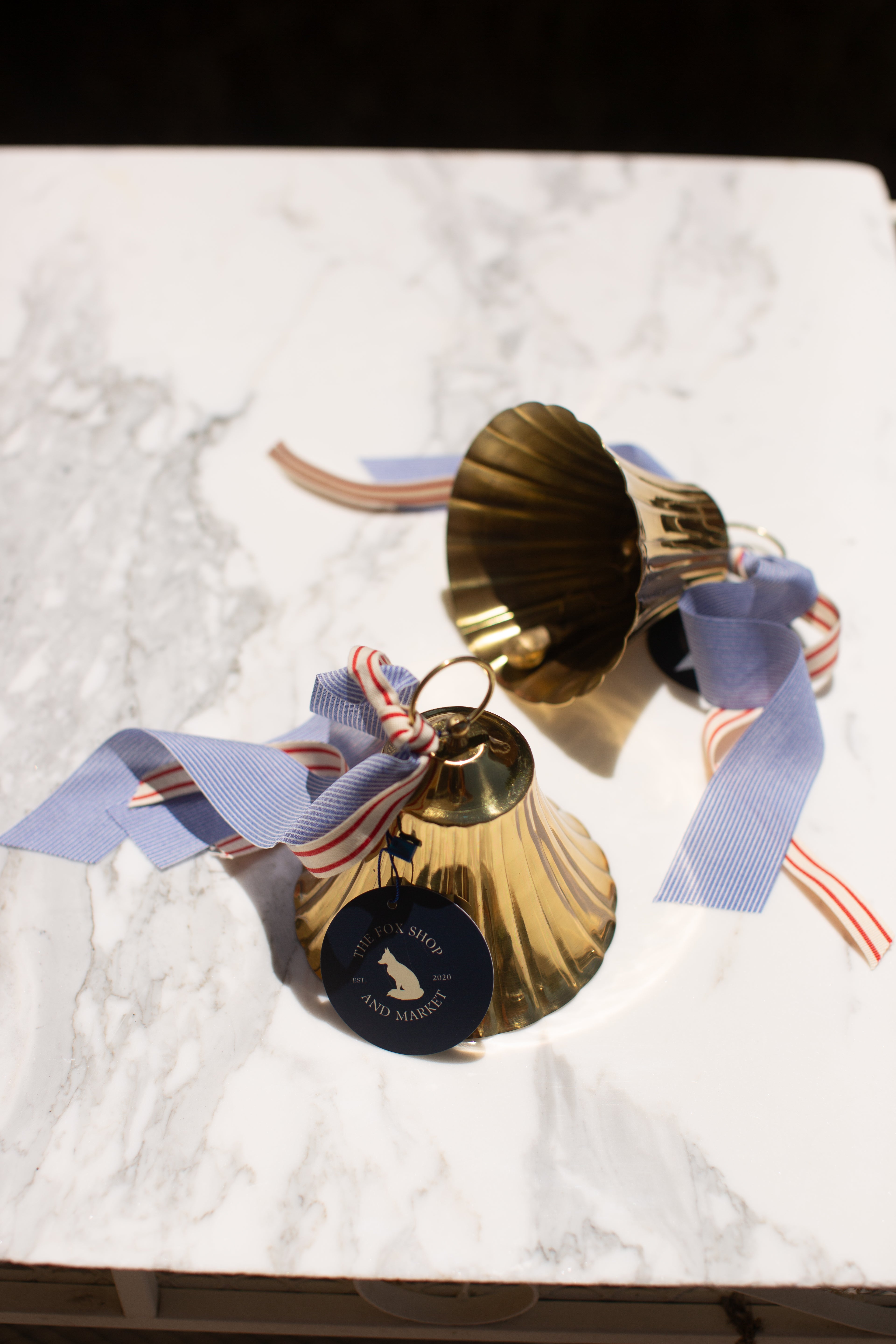 Scalloped Brass Bell