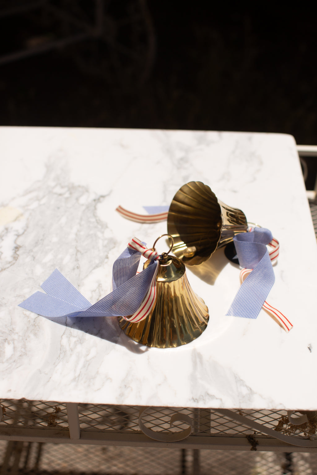 Scalloped Brass Bell