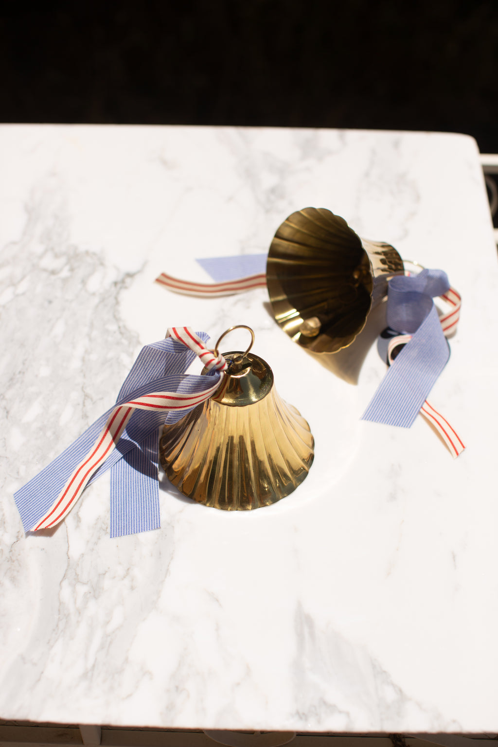 Scalloped Brass Bell