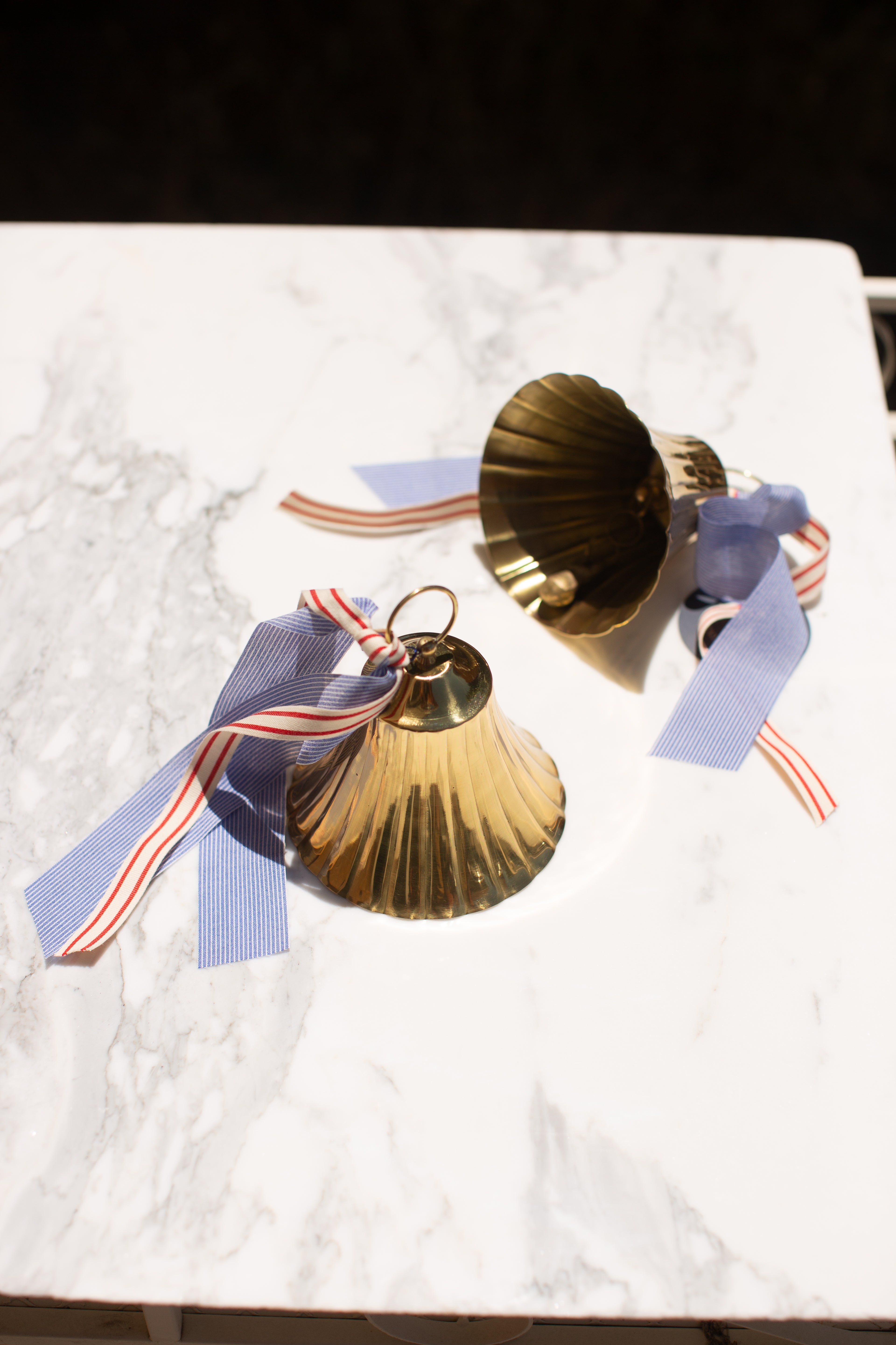 Scalloped Brass Bell