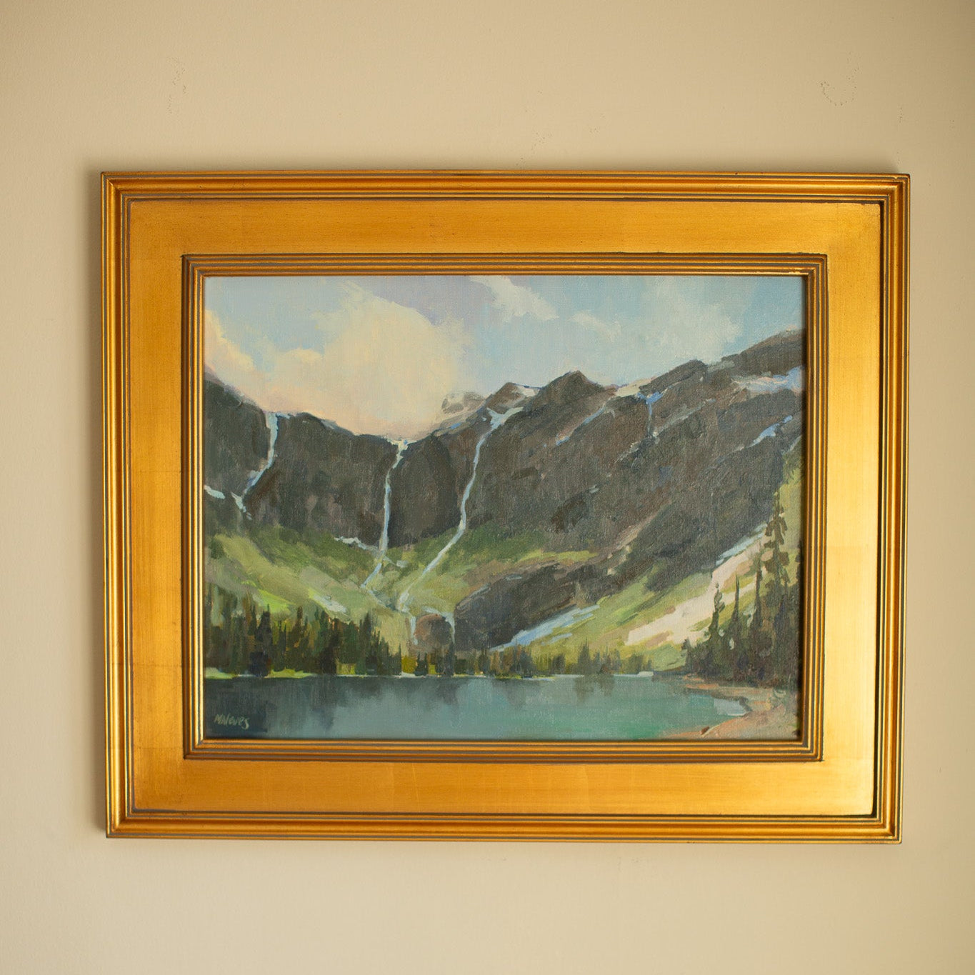 Morning at Avalanche Lake