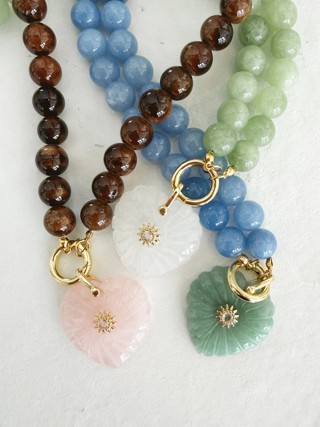 The Brown Janice Necklace (with Baroque Pearl)