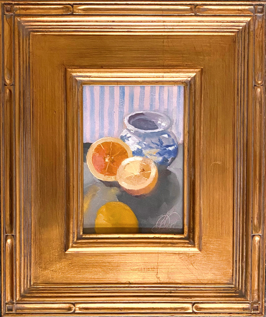 Chinoiserie and Citrus I