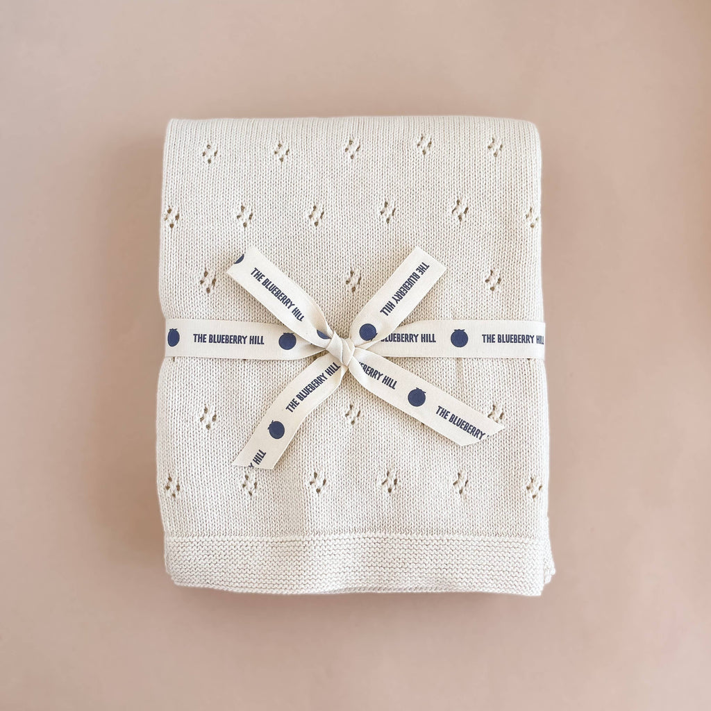 Blush Bunny Lovey Blanket Set