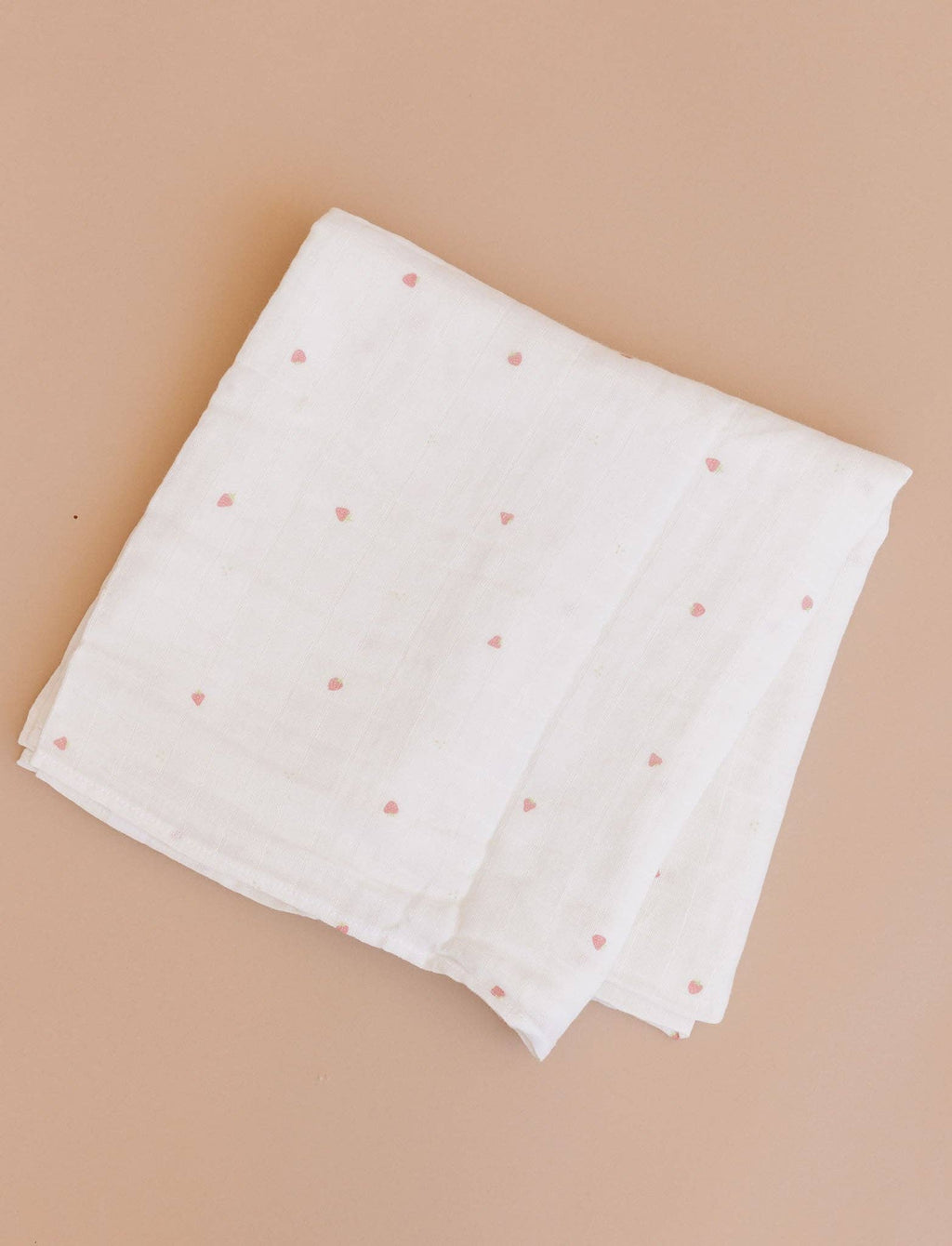 Pink Baby Muslin Swaddle