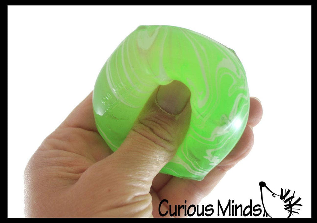 Marbled Sugar Ice Cube Stretch Ball