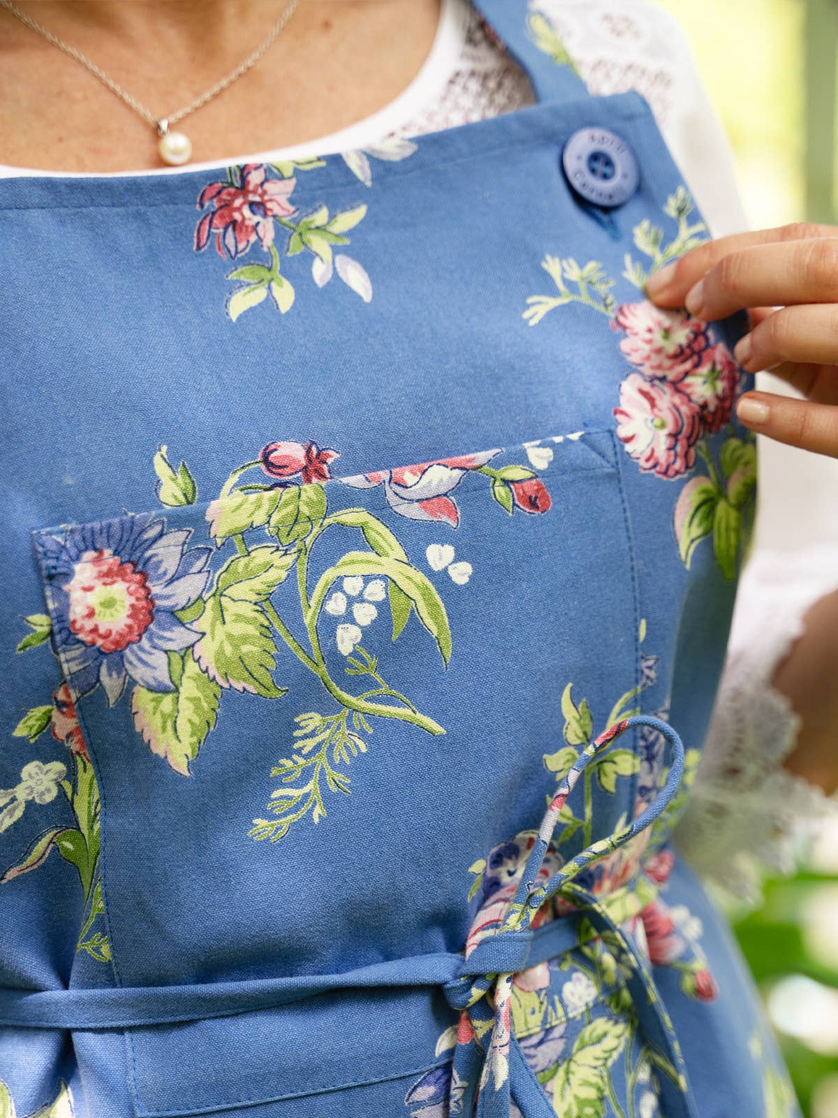 Russian Chintz Chef Apron