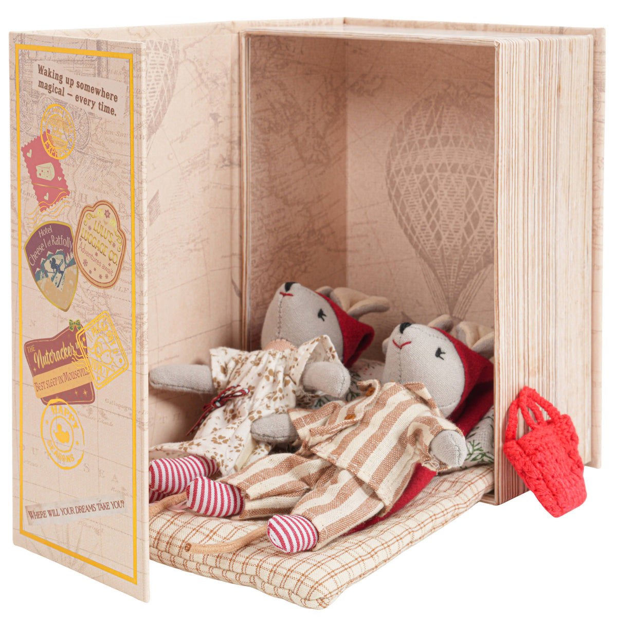 Christmas Mice Sleepy & Dreamy in a Box