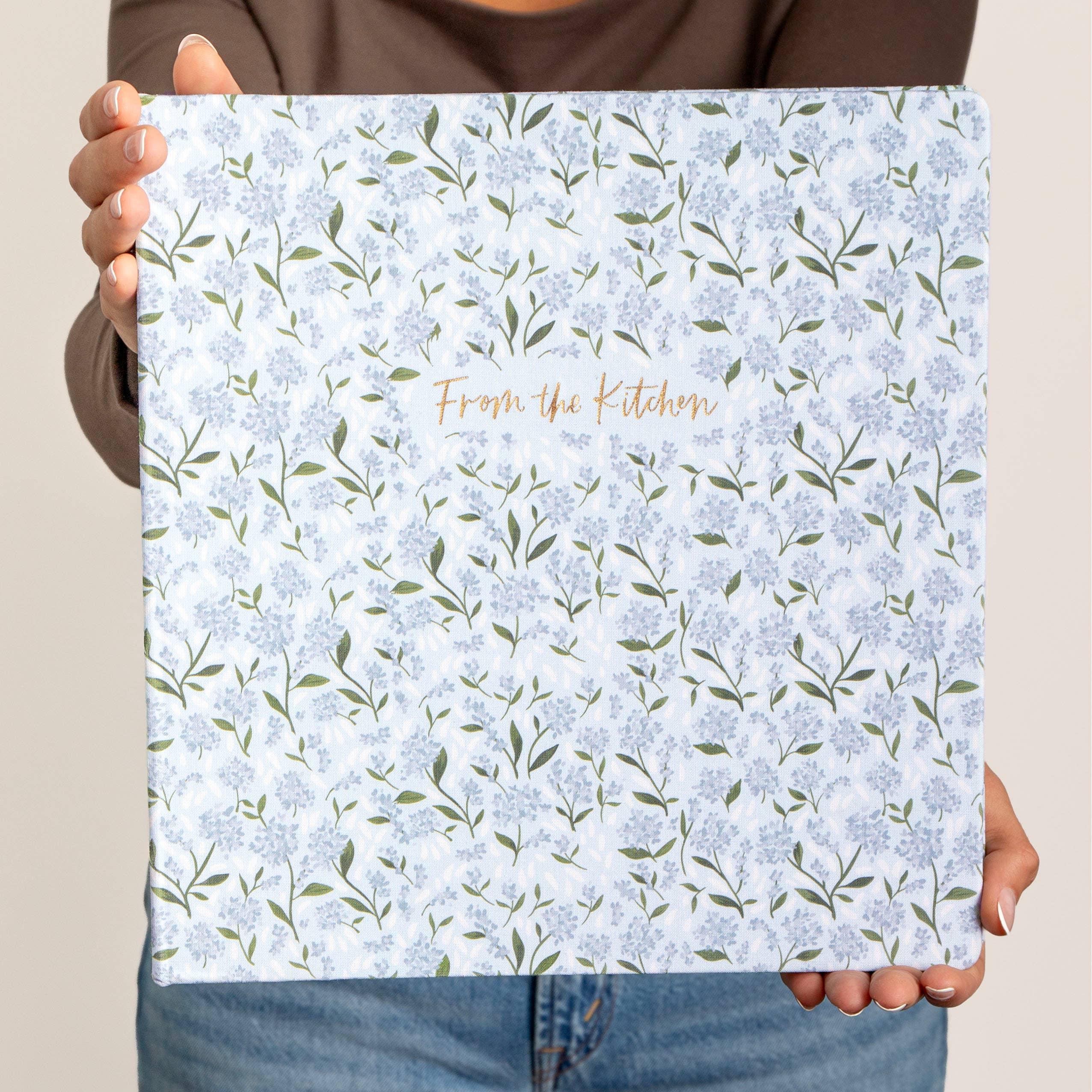 Hydrangeas Large Recipe Binder