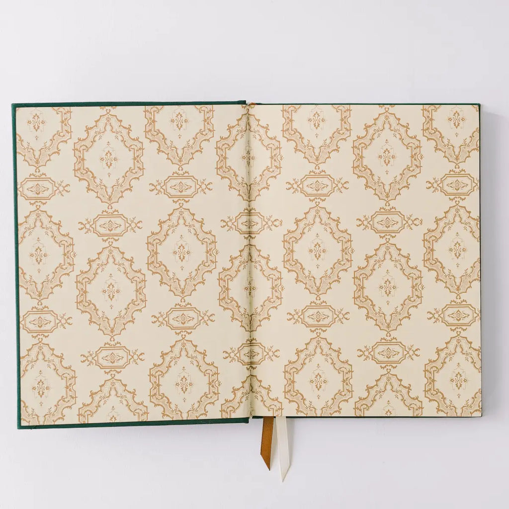 Golden Thistle Bookcloth Hardcover Notebook