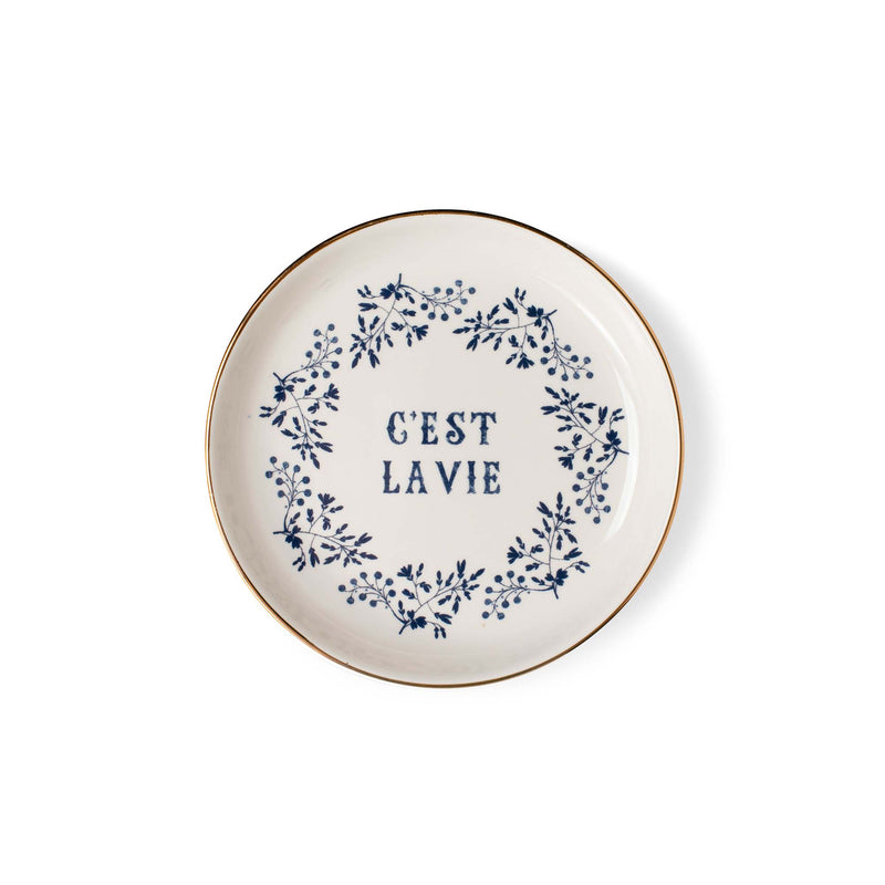 Cest La Vie Momento Small Round Tray