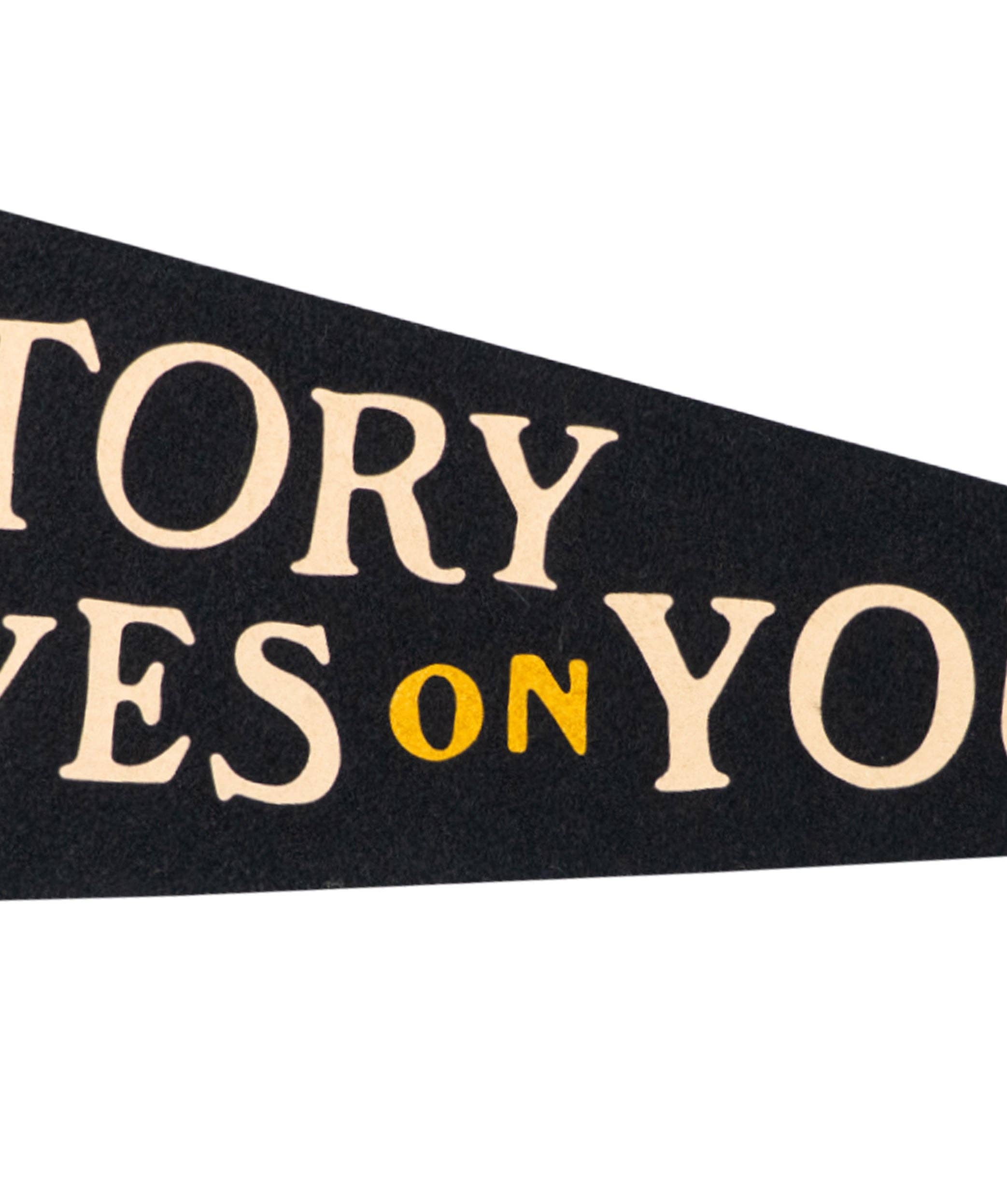 History Has Its Eyes On You Pennant (Hamilton x Oxford)