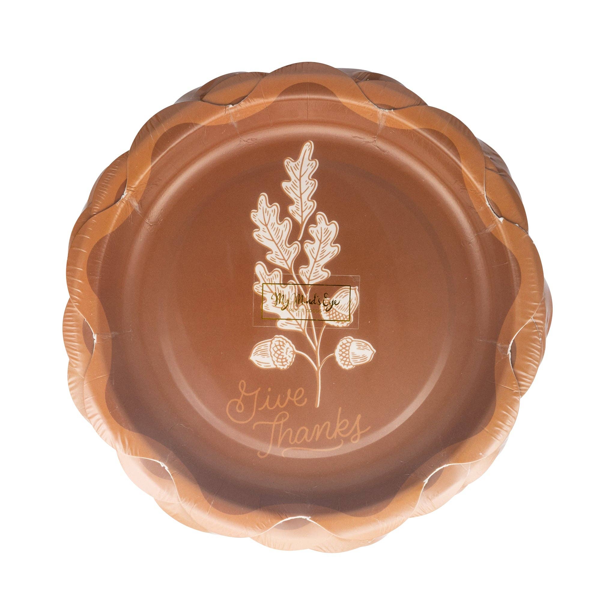 Give Thanks Dessert Paper Plate