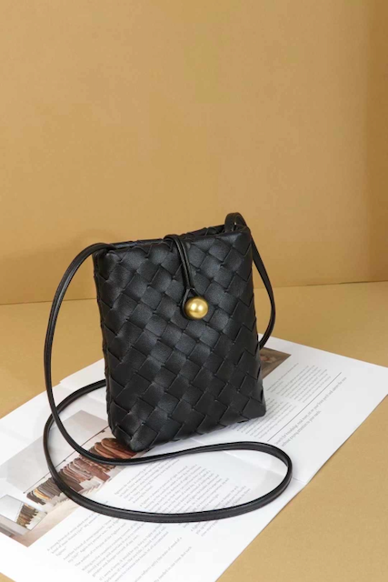 Small Woven Crossbody Bag