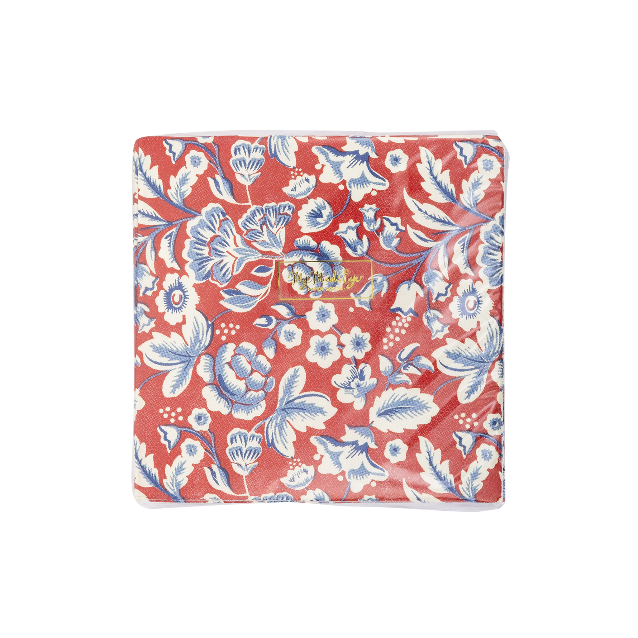 Hamptons Floral Paper Cocktail Napkin