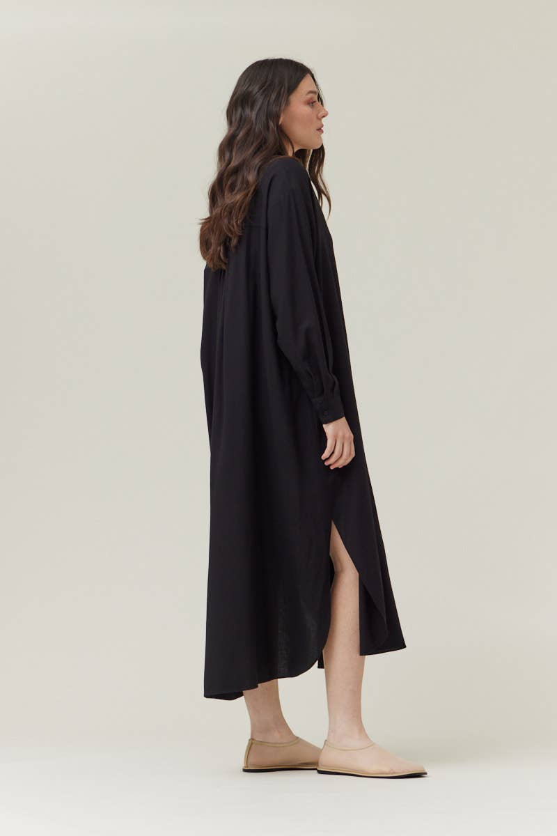 Maxi Shirt Dress