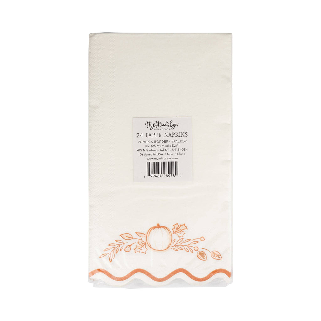 Pumpkin Guest Napkin