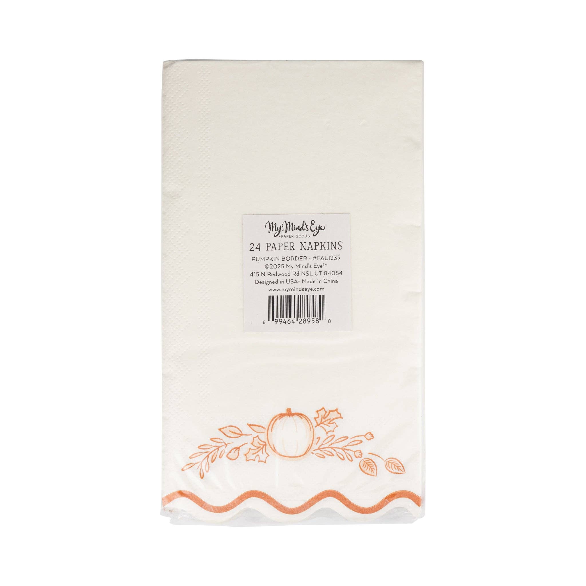 Pumpkin Guest Napkin