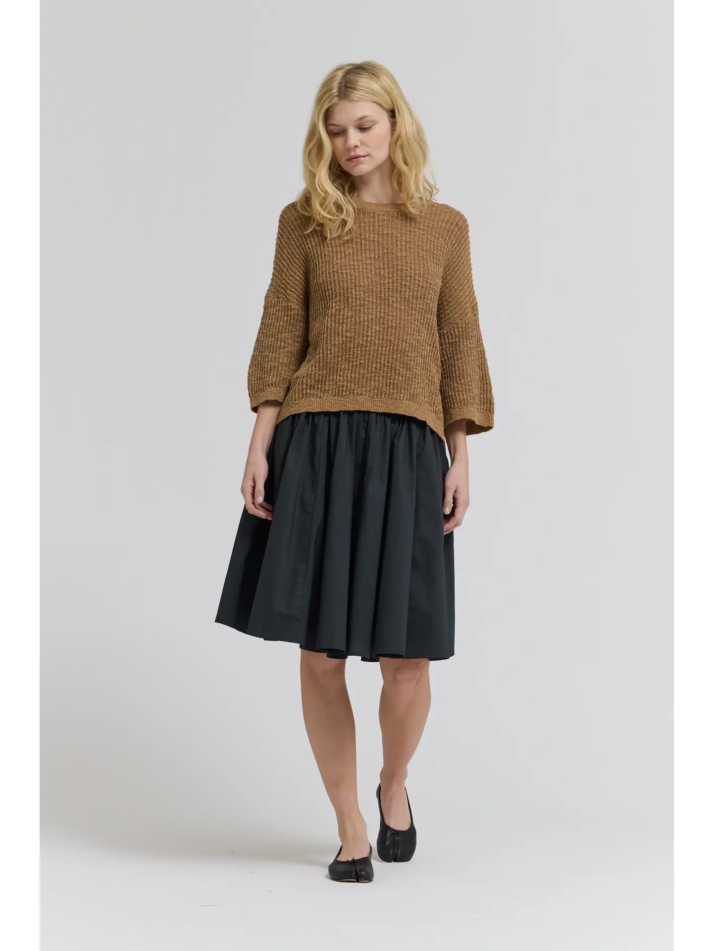 Textured Knit Tee