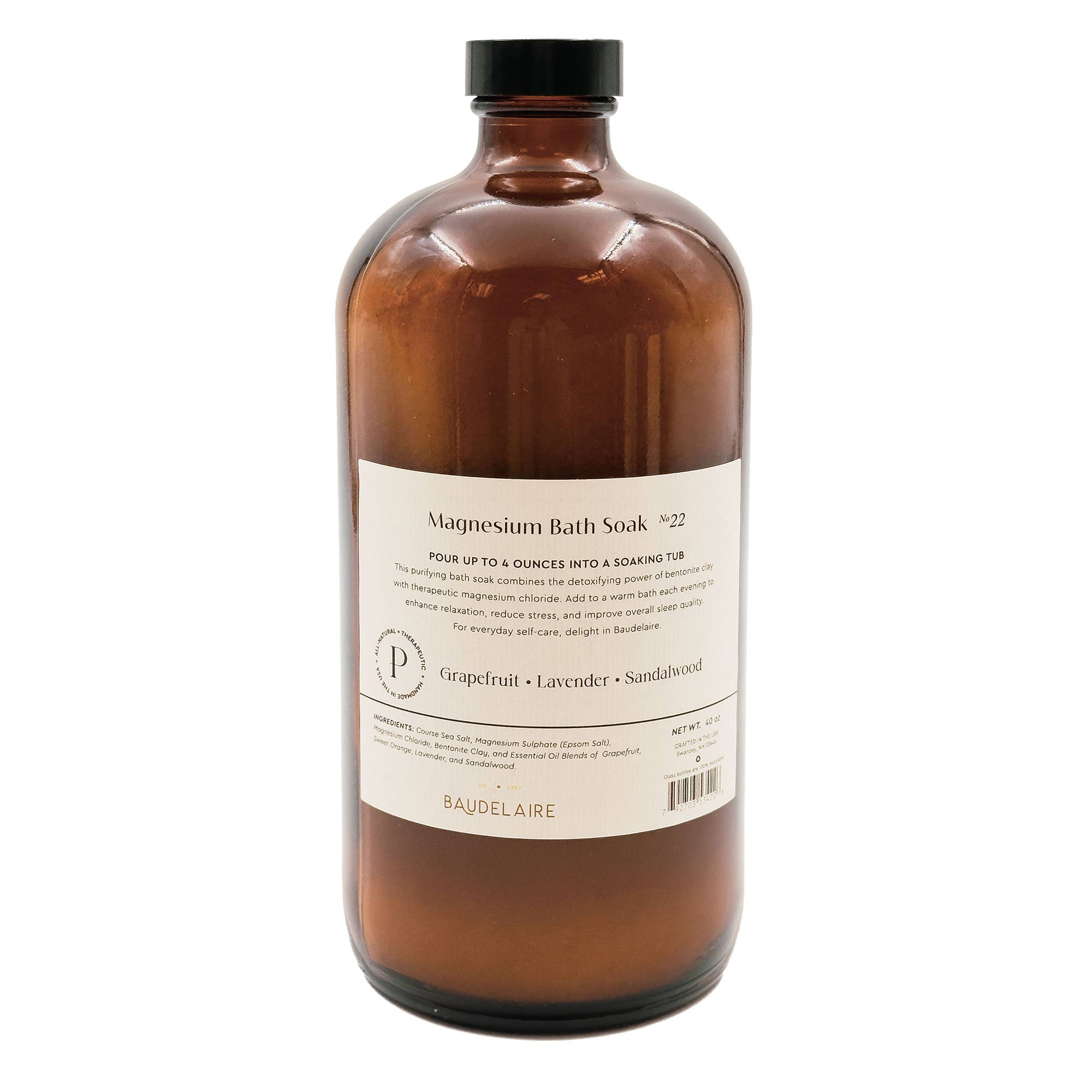 Purifying Magnesium Bath Soak