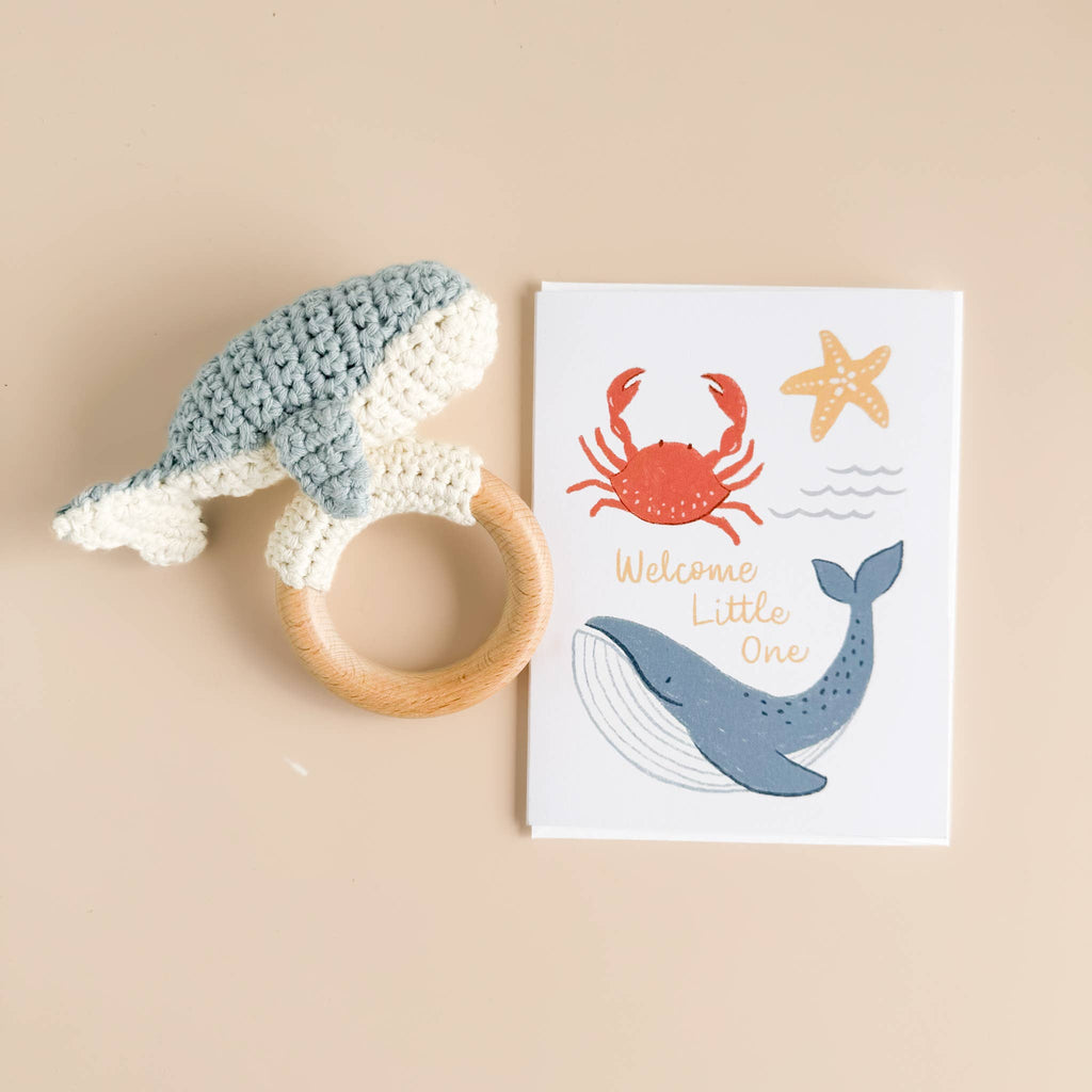 Whale Teether Rattle