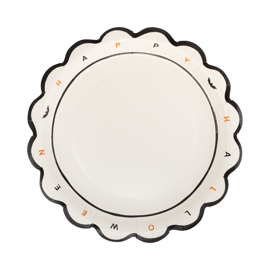 Happy Halloween Paper Plates