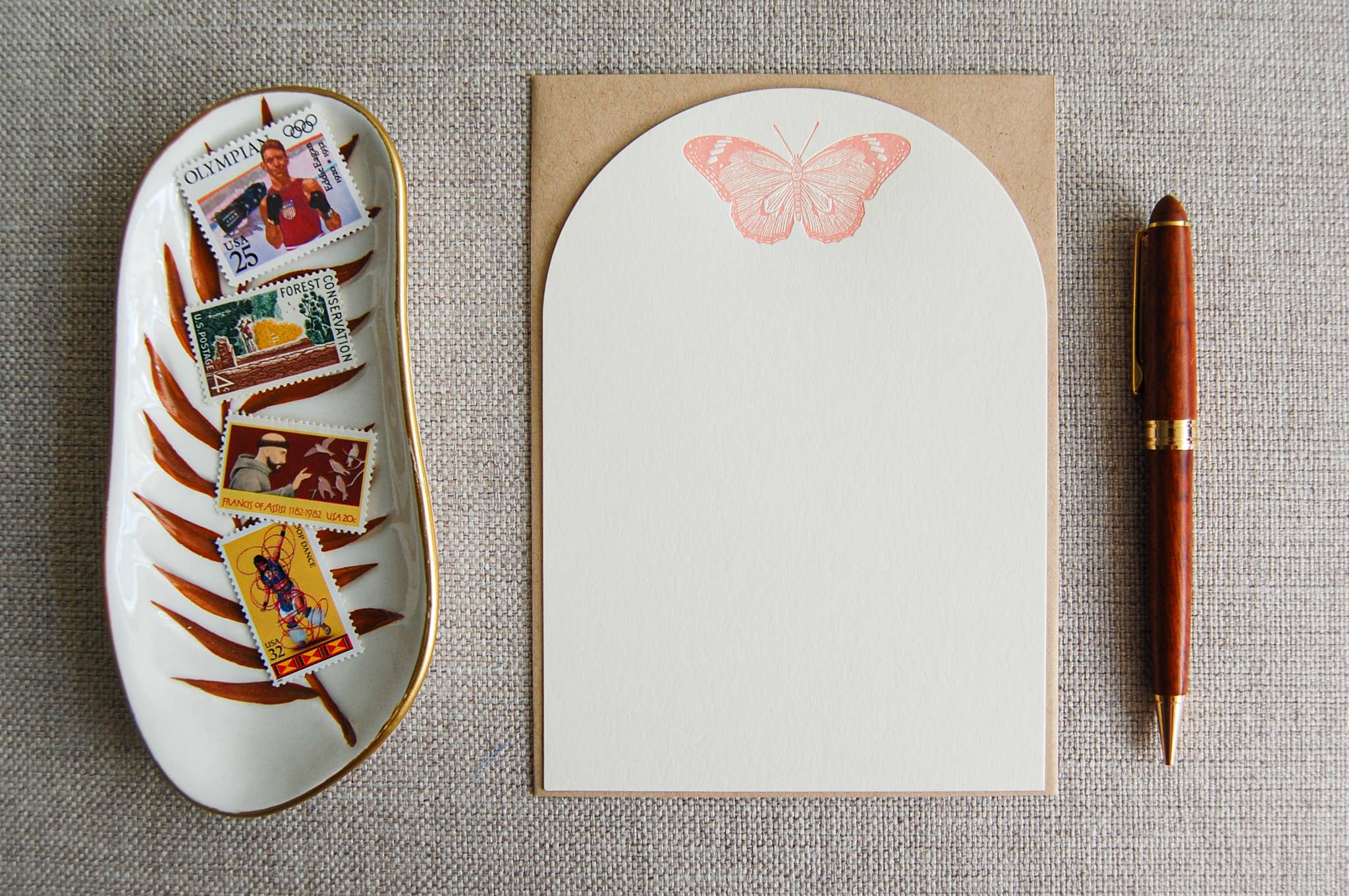 Butterfly Stationery Set