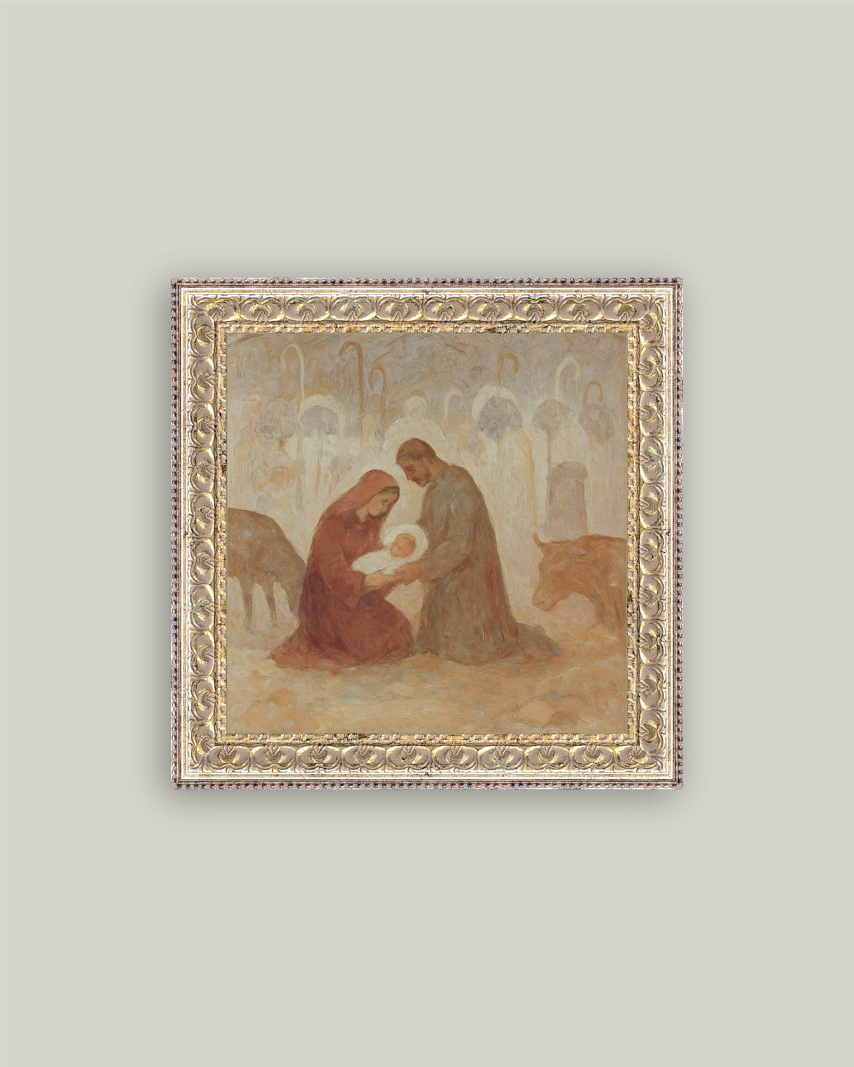 The Birth of Christ Nativity Art