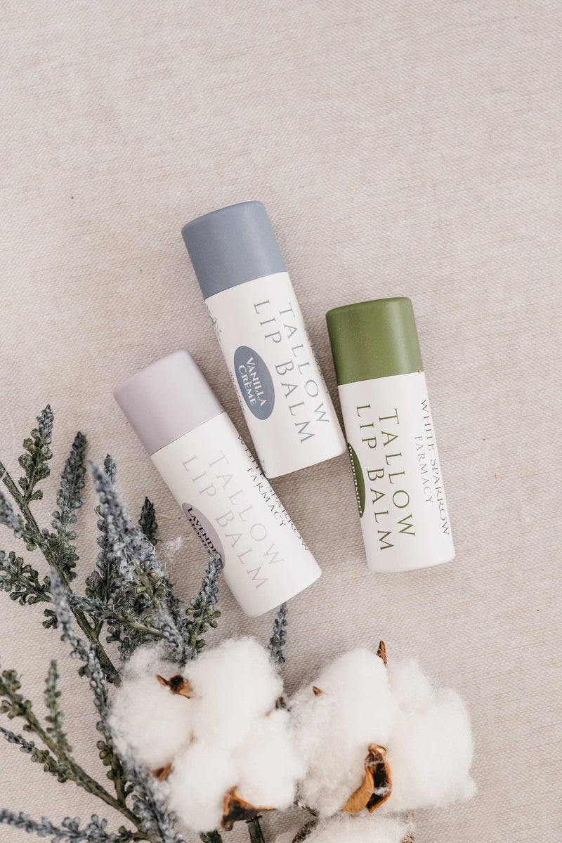 Tallow Lip Balm - Vanilla Crème