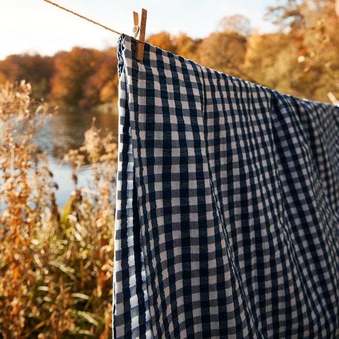 Gingham Duvet Cover Set