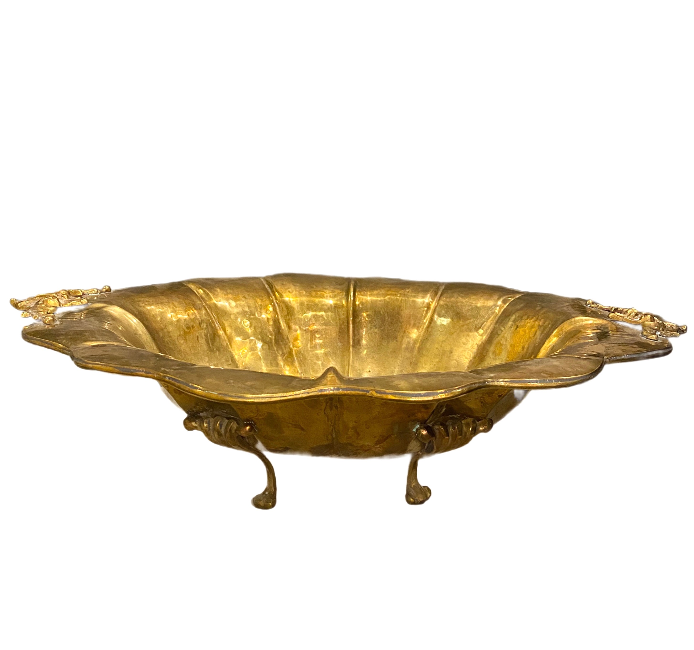 Brass Footed Bowl