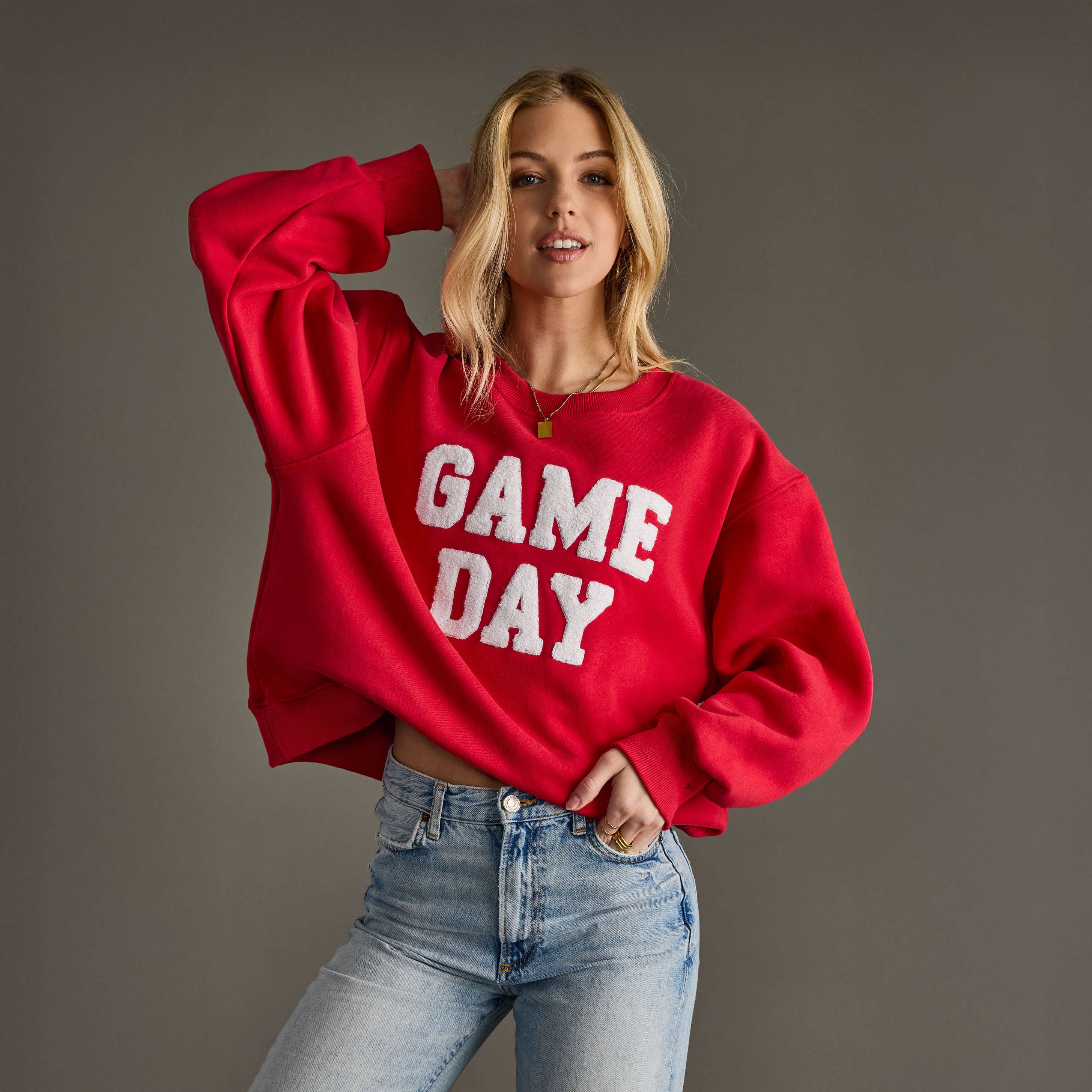 Red Game Day Sweatshirt