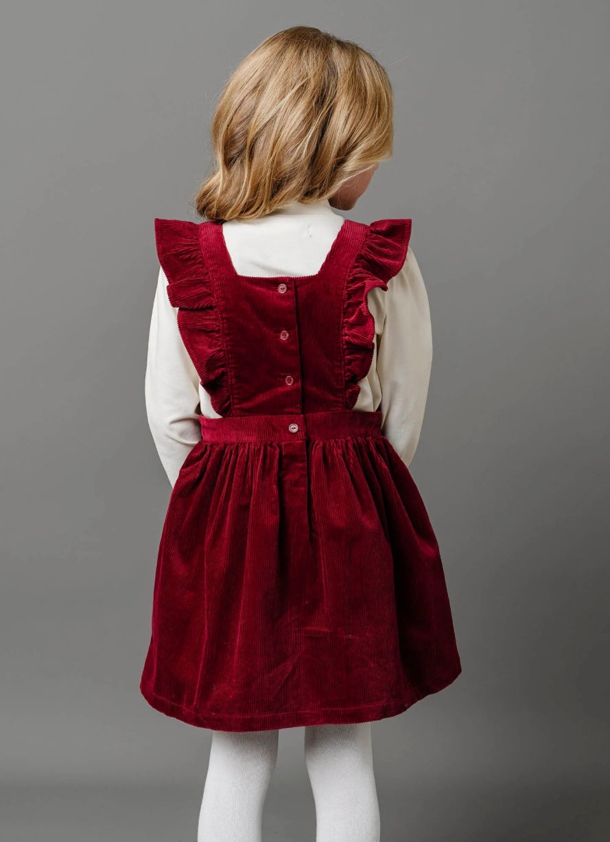 Corduroy Ruffle Jumper