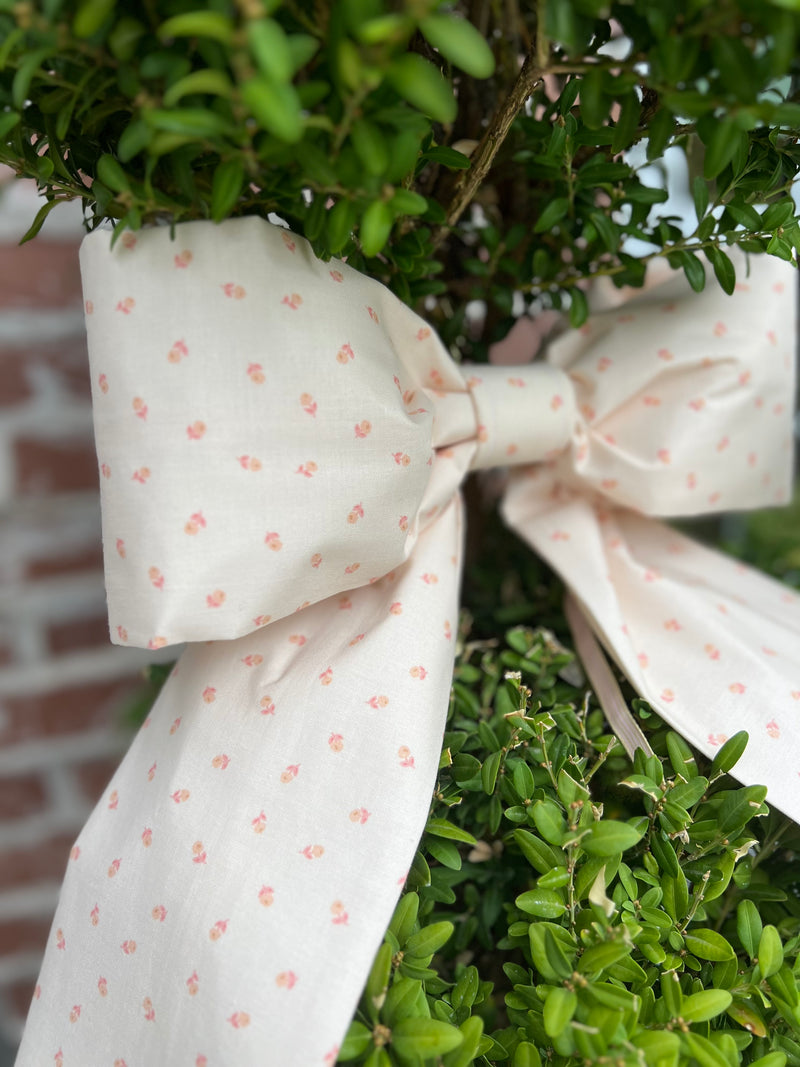 Blush Acorn Small Party Bow