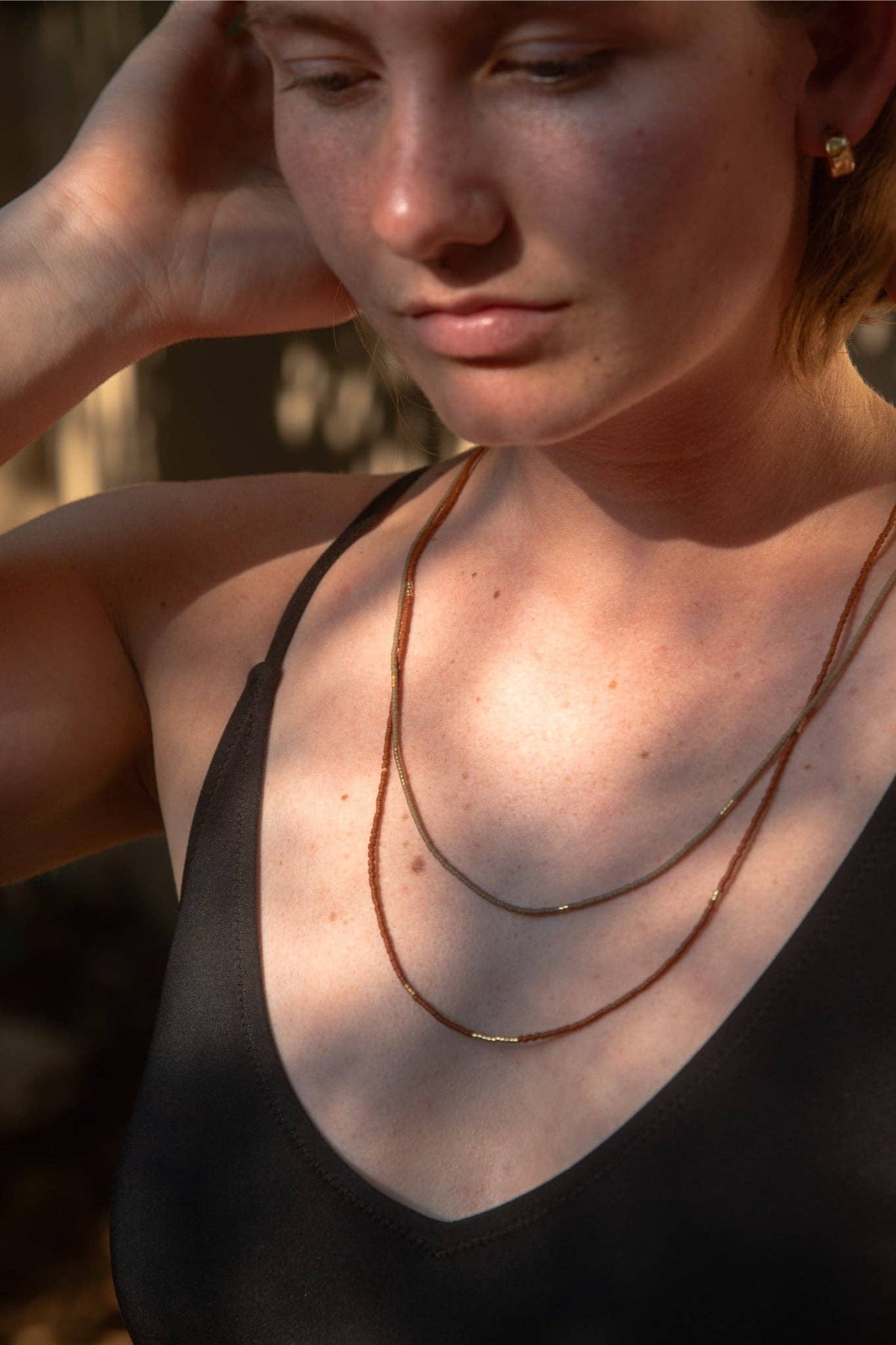 Sintha Silk Bead Wrap