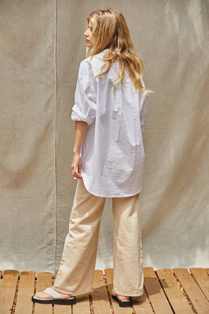 Button Down Collar Shirt