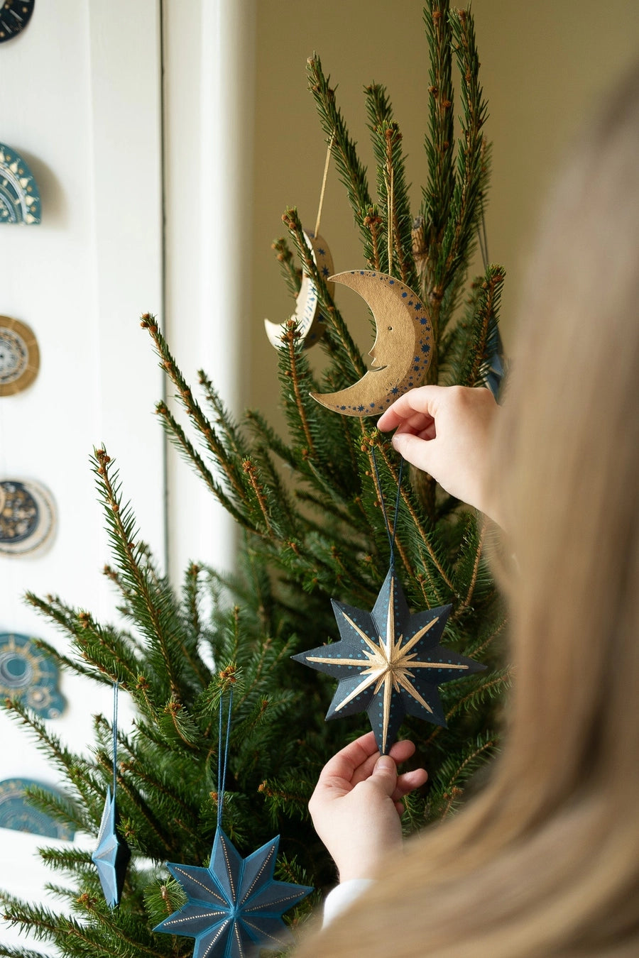 Twinkling Star Paper Ornament