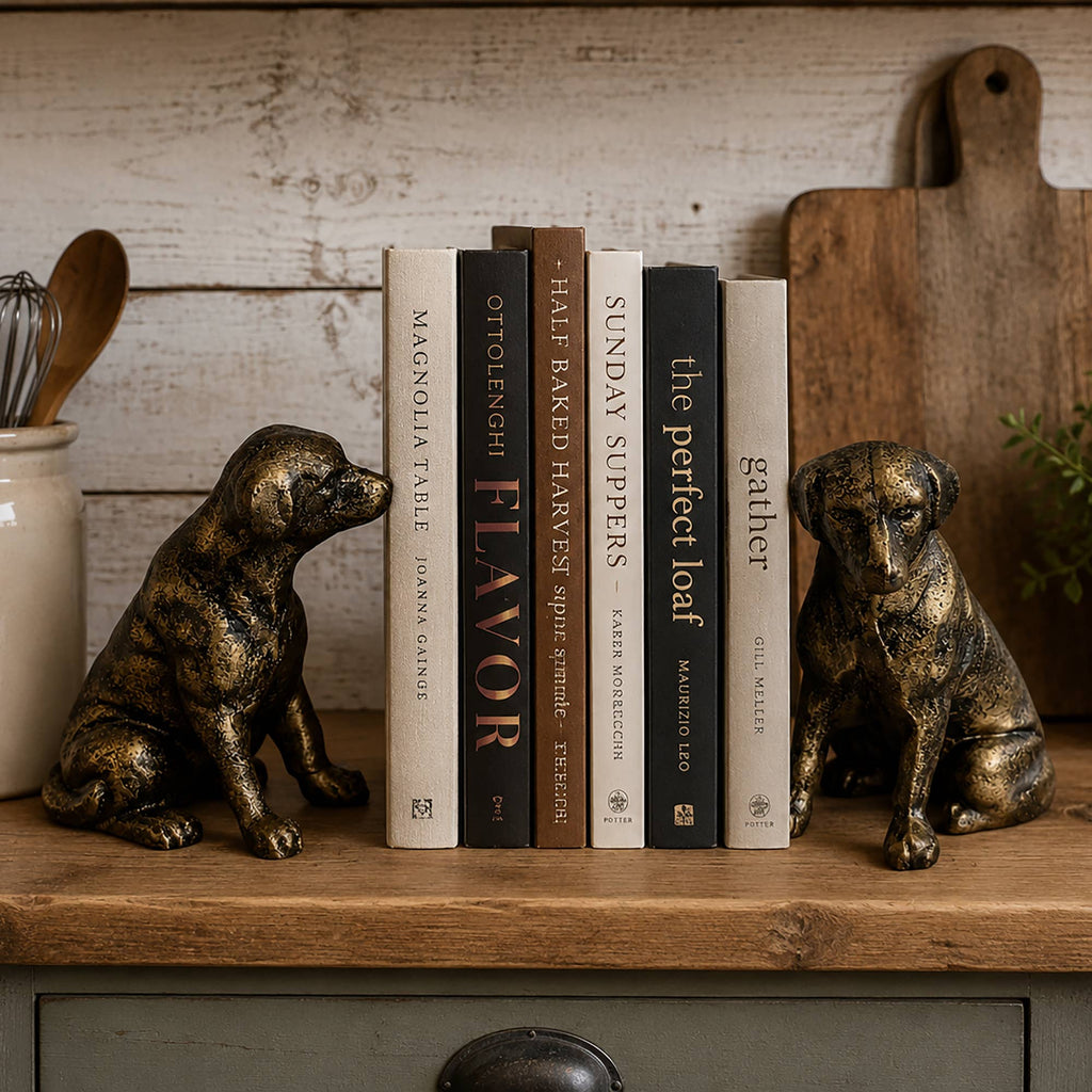 Dog Decorative Bookend Set