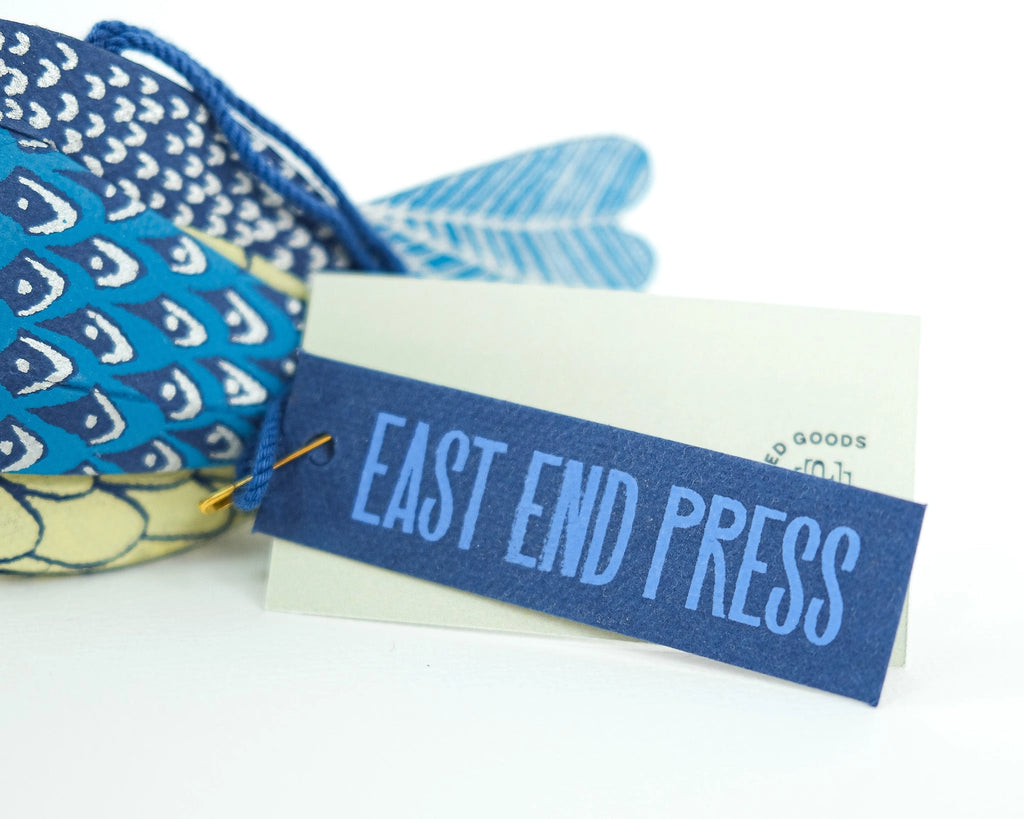 Dove Blue Bird Paper Ornament