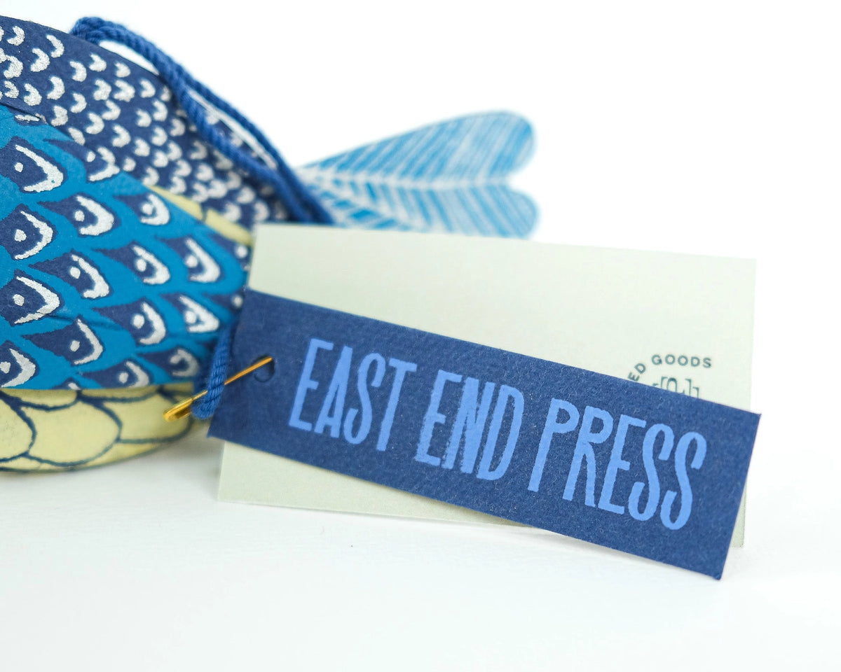 Dove Blue Bird Paper Ornament